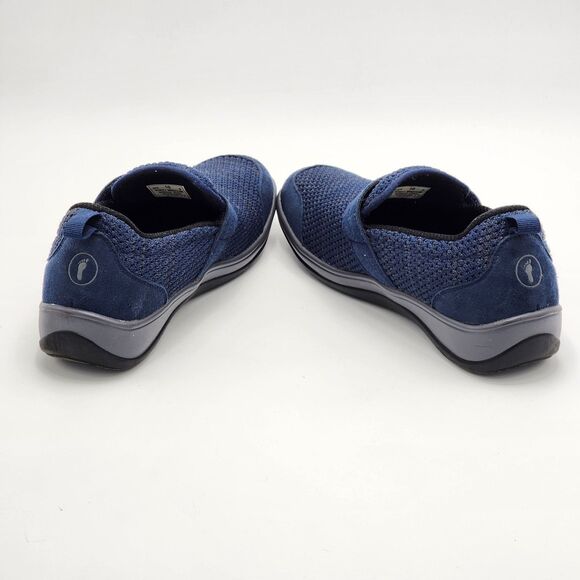 Orthofeet Quincy Blue Arch Support Slip On Shoes Size 10 - Picture 5 of 8